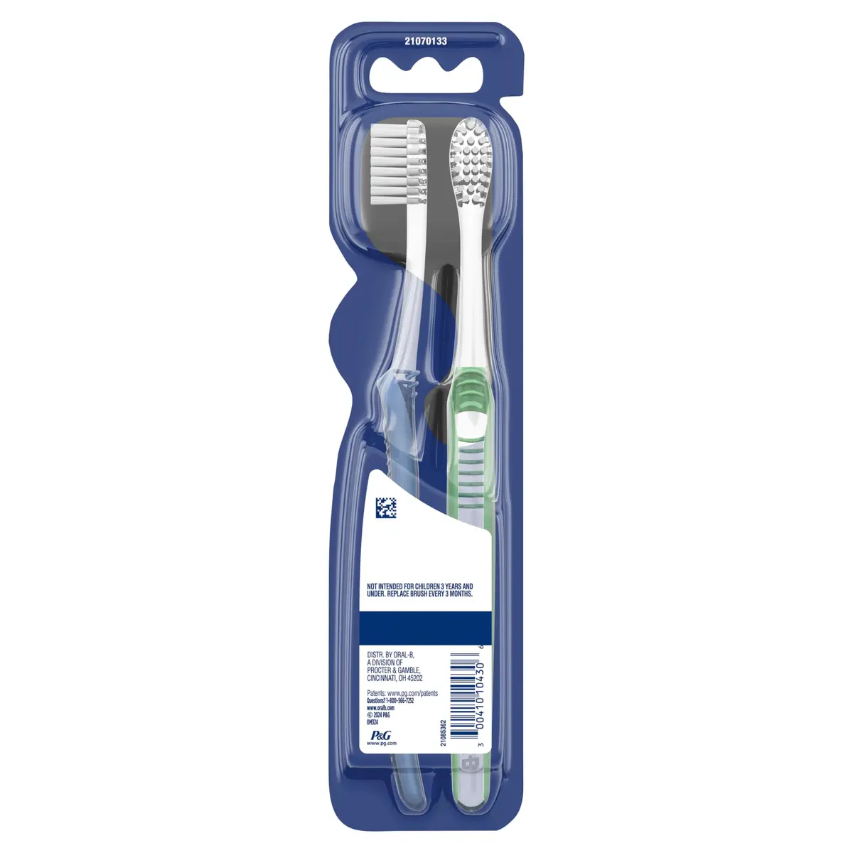 Oral-B Advanced Sensitive Toothbrushes, Extra Soft, 2 Count | Dentist Recommended - view 7