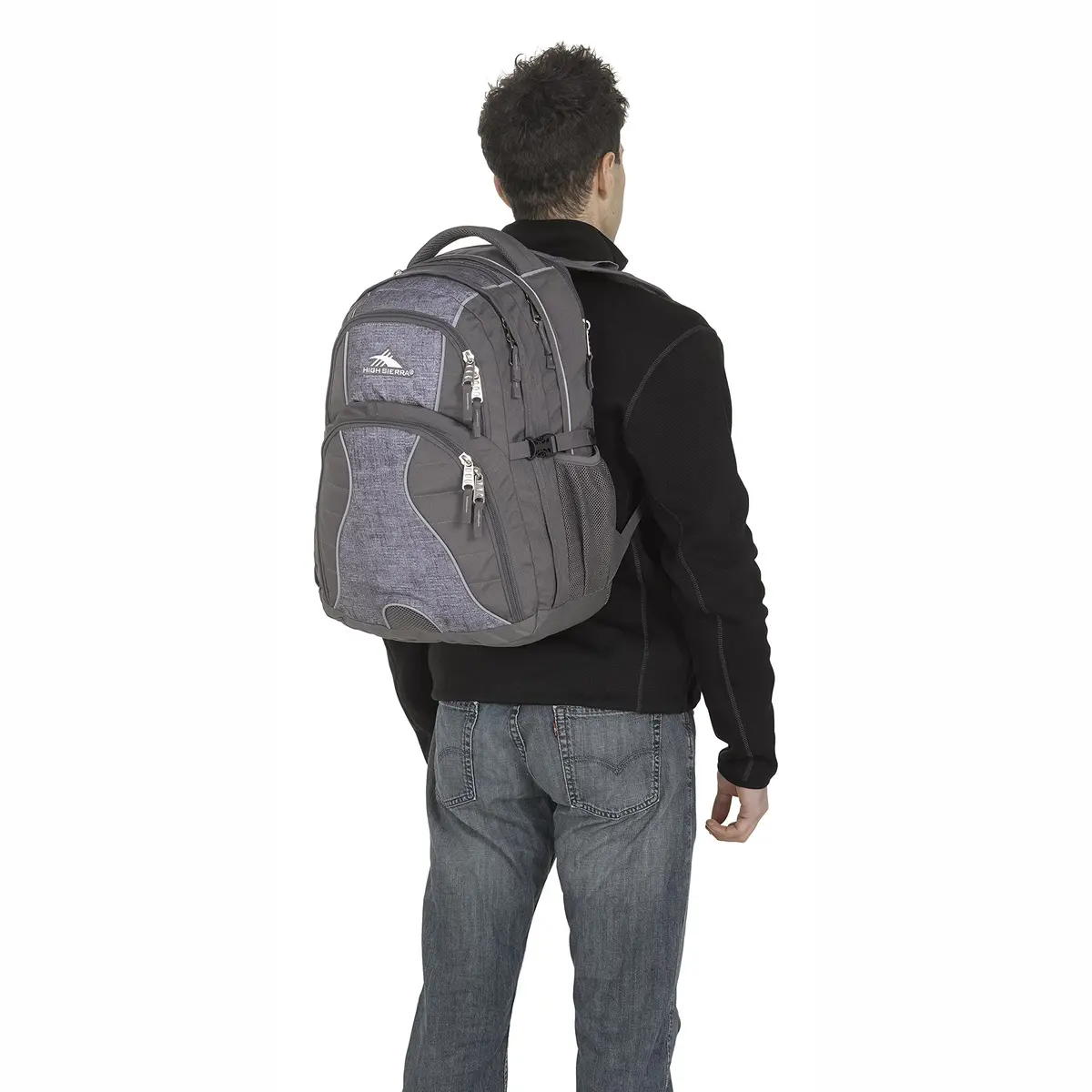 High Sierra Swerve Laptop Backpack 36.5L (19 x 13 x 7.75-Inch) | Padded 17-Inch Laptop Compartment & Tablet Sleeve - view 5