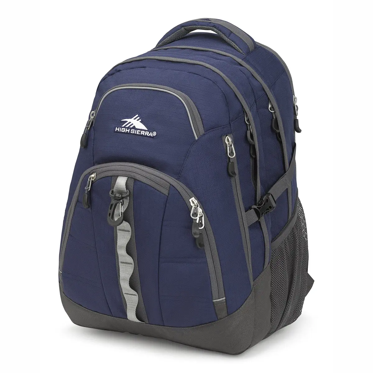High Sierra Access 2.0 Laptop Backpack, True Navy/Mercury, 26.5L (20.2x15x7.6 in) | Padded Sleeves & Airflow Back Panel - main product image