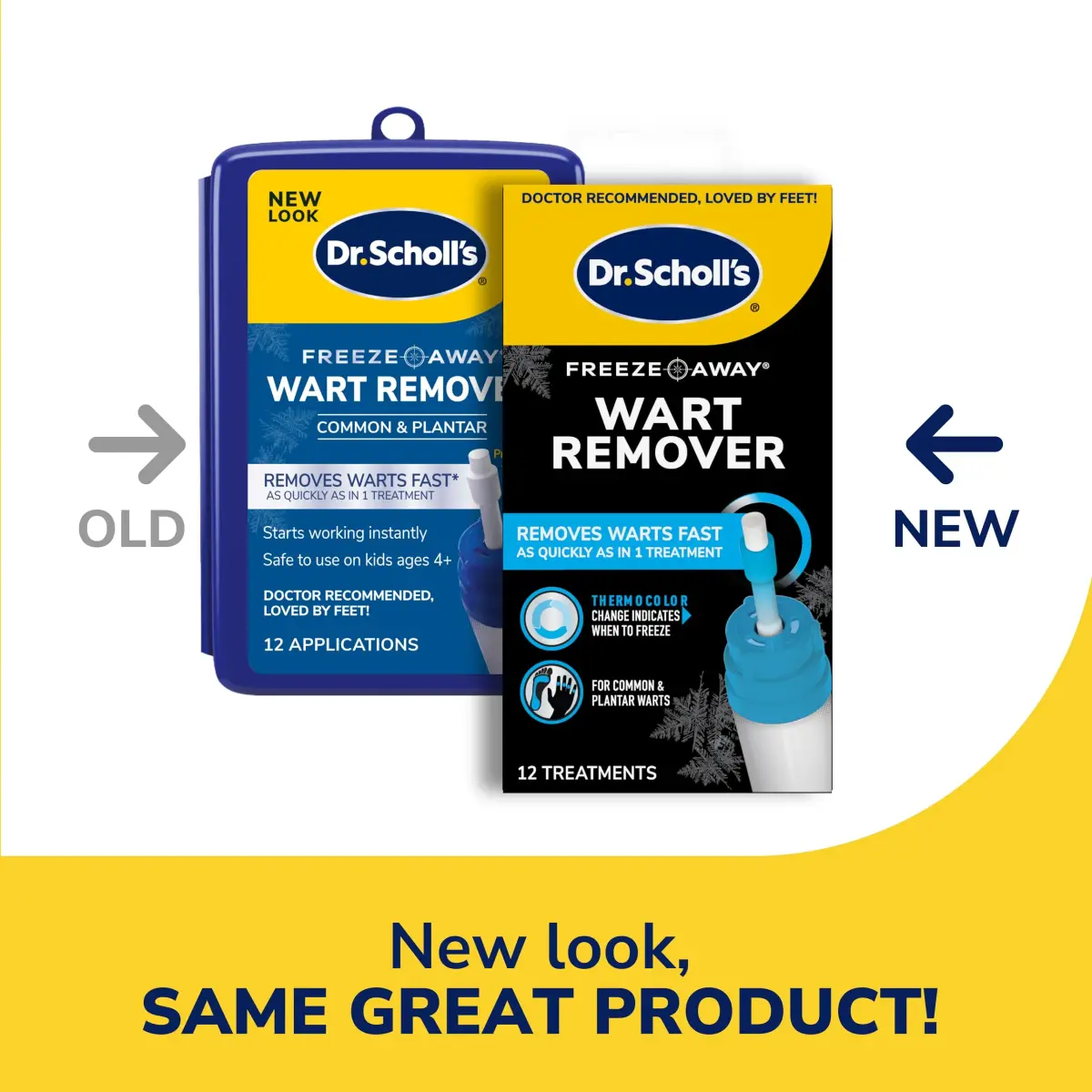 Dr. Scholl's Freeze Away Wart Remover 12 ct | Clinically Proven Cryotherapy for Hands & Feet - view 2