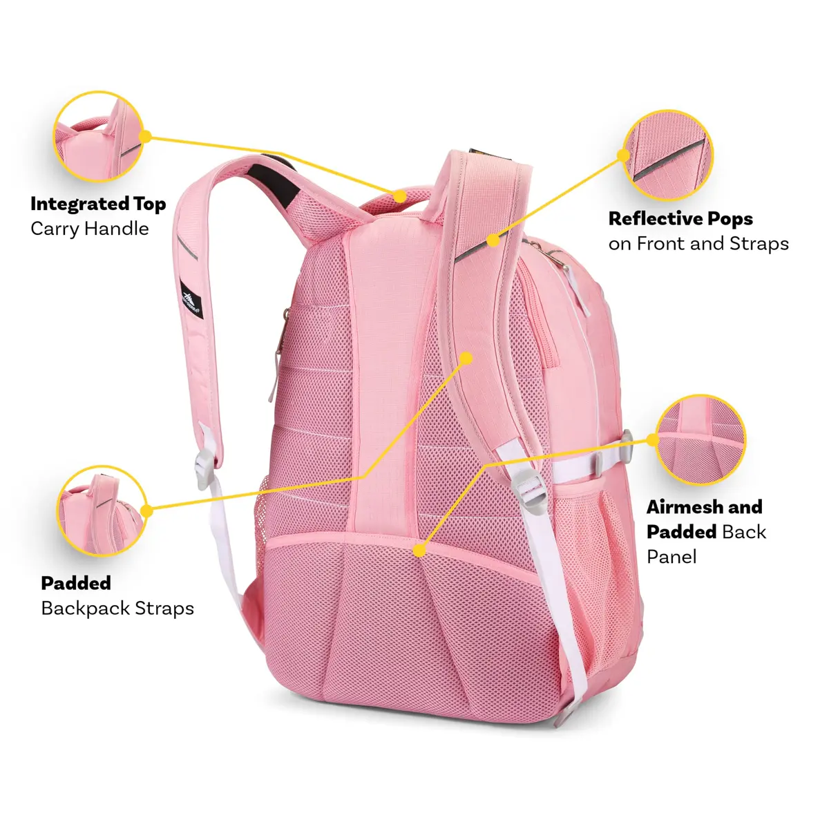 High Sierra Swerve Laptop Backpack 36.5L (19 x 13 x 7.75-Inch) | Water-Resistant Commuter Pack - view 5