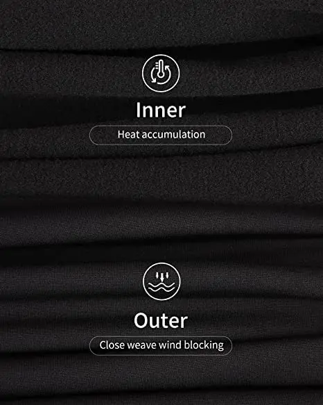 IN'VOLAND Plus Size Thermal Underwear Fleece Lined Long Johns Set | Cozy Winter Base Layer for Women (20 Plus) - view 3