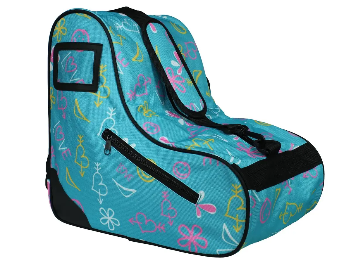 Epic Skates Graffiti Skate Bag, Blue, Youth | Durable, Youth-Size Skate Bag with Reinforced Seams - view 2