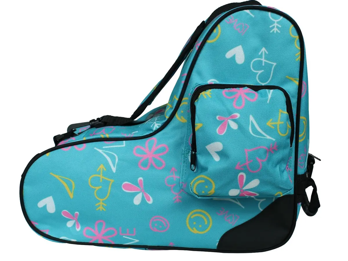 Epic Skates Graffiti Skate Bag, Blue, Youth | Durable, Youth-Size Skate Bag with Reinforced Seams - view 3