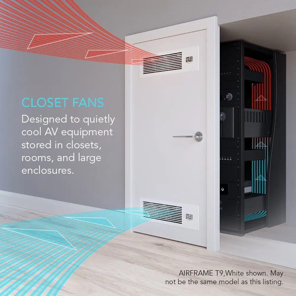 AC Infinity AIRFRAME T7 Black, Exhaust Fan 17" | High-Airflow Cooling System with Programmable Thermostat - view 2