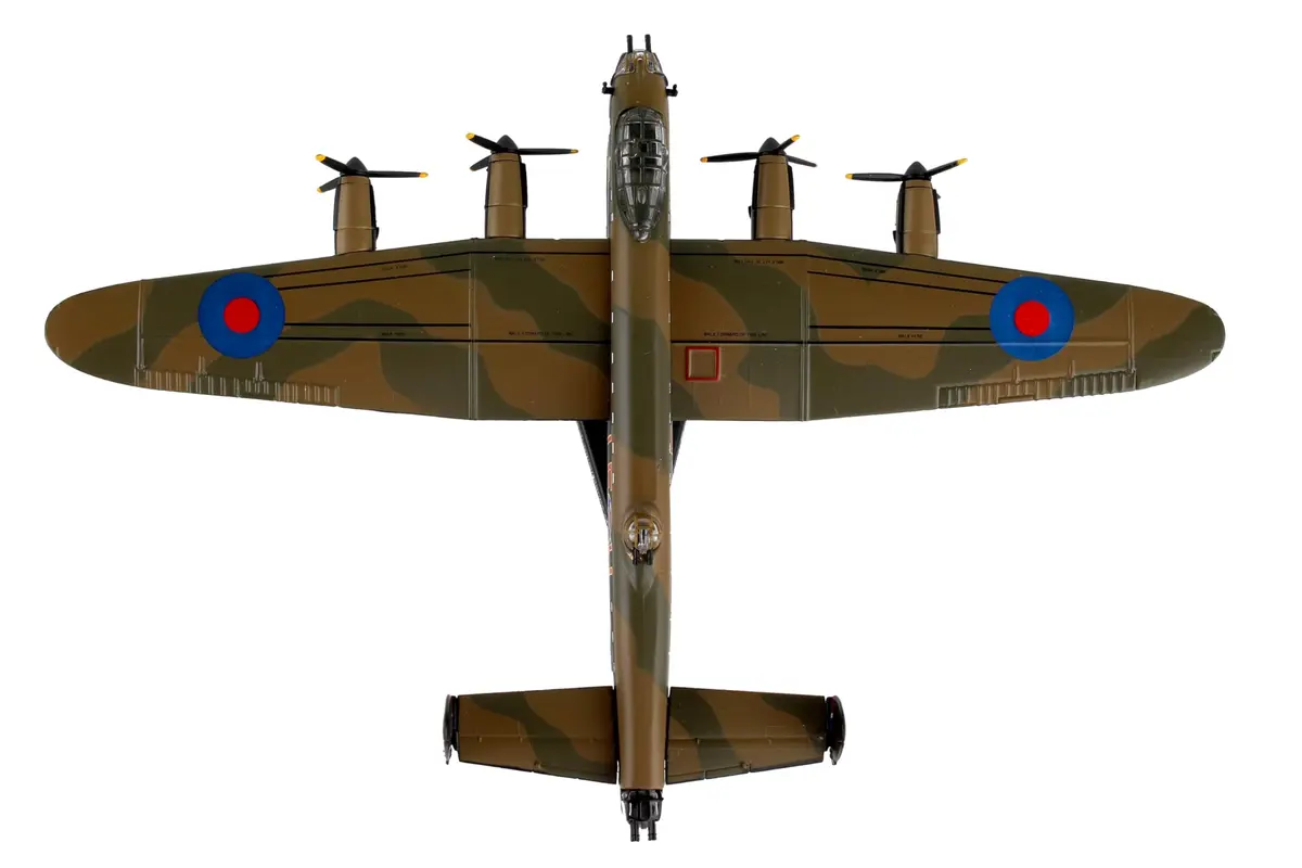 Postage Stamp RAF Lancaster 1/150 Just Jane Airplane Model | Diecast Military Aircraft for Collectors - view 4