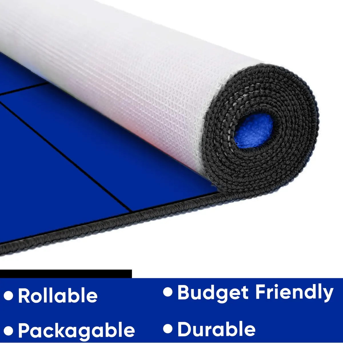 KIDCARPET.COM Blocks Seating Classroom Rug Blue with 24 Squares | Educational Area Rug for Kids - view 7
