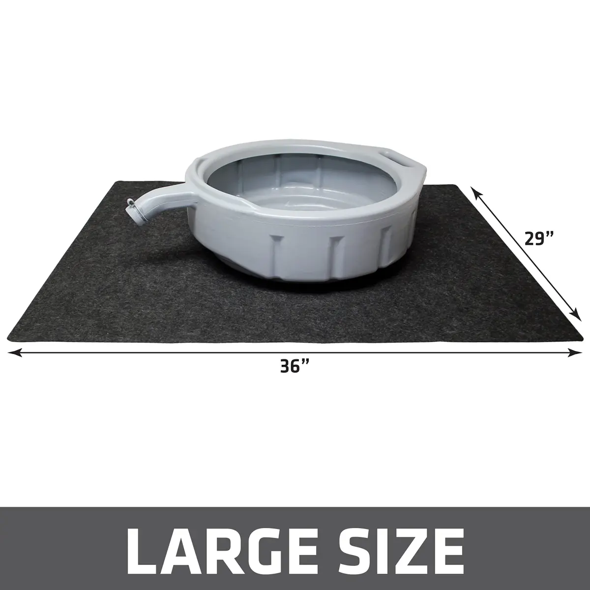Drymate Oil Spill Mat 72.5 sq ft (29" x 36") | Premium Absorbent Garage Floor Protection - view 6
