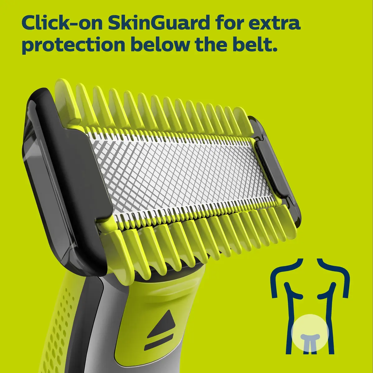 Philips Norelco OneBlade 360 Hybrid Face + Body Trimmer and Shaver | Trim, Edge & Shave Face & Body - view 4