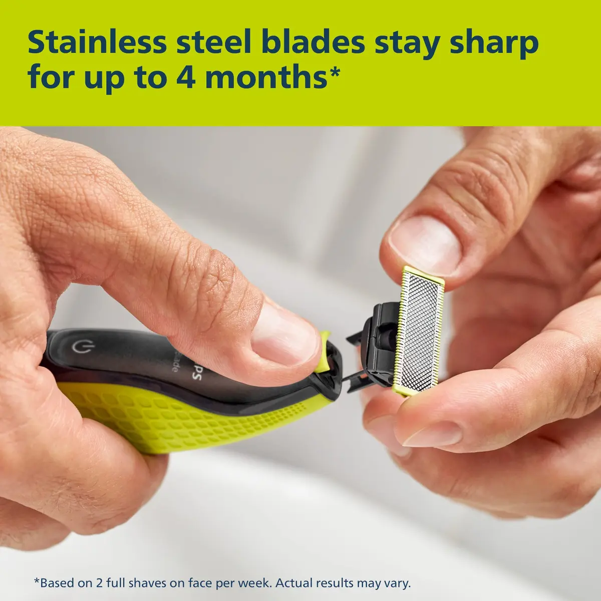Philips Norelco OneBlade 360 Hybrid Face + Body Trimmer and Shaver | Trim, Edge & Shave Face & Body - view 8