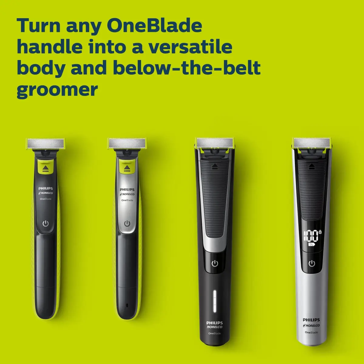 Philips Norelco Genuine OneBlade Replacement Blade Body Kit, QP610/80 | 1 Blade, 1 Skin Guard, 1 Body Comb - view 8