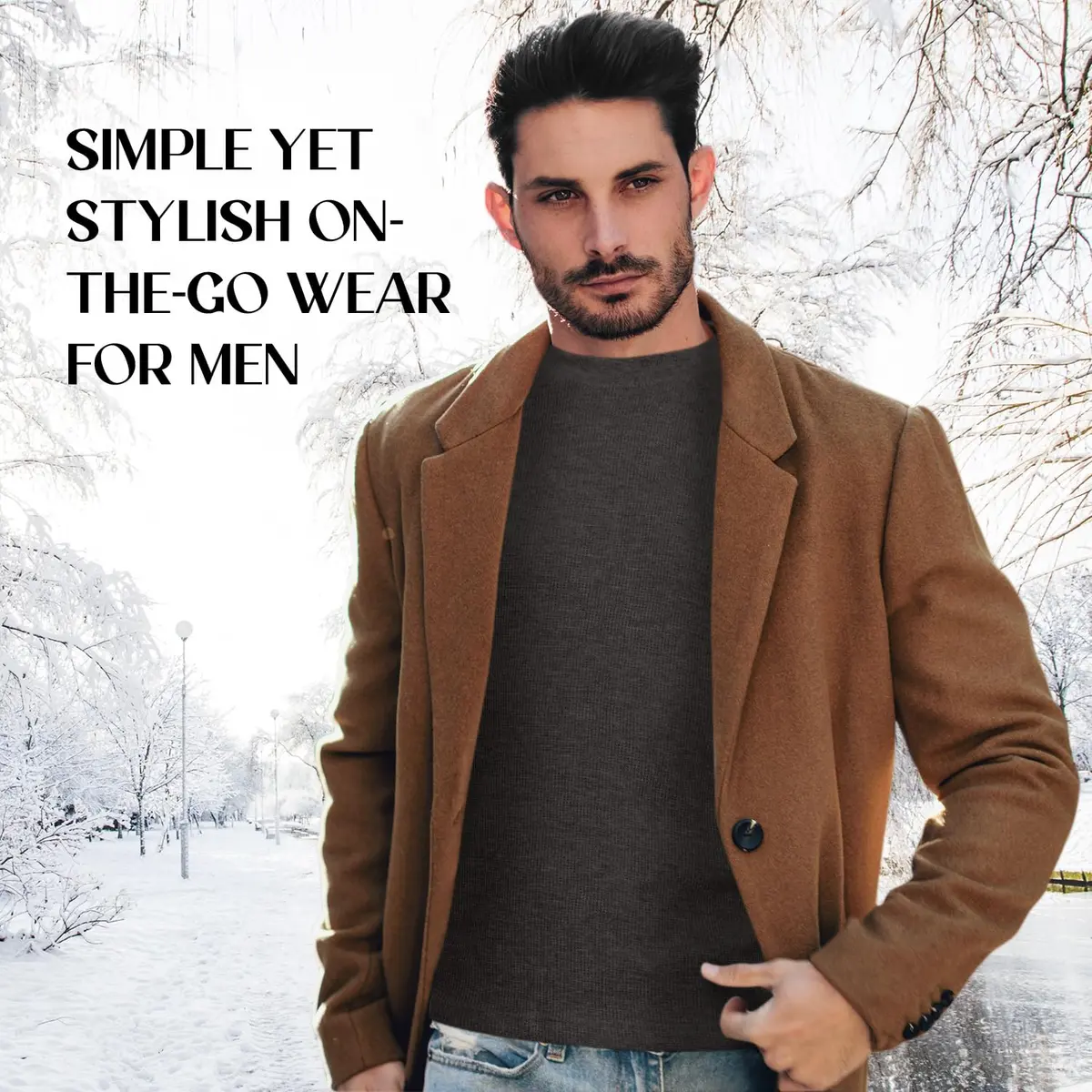 JMR Men’s Thermal Shirt Long Sleeve Heavyweight 100% Cotton Waffle Weave | Warm Breathable Base Layer or Standalone (Charcoal) - view 7