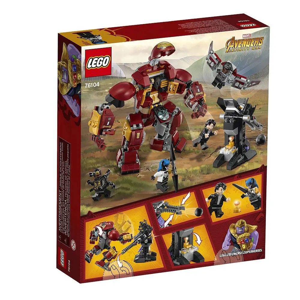 LEGO Marvel Super Heroes Avengers Hulkbuster Smash-Up 76104 | Action-Packed Marvel Building Kit for Kids 7-14 - view 6
