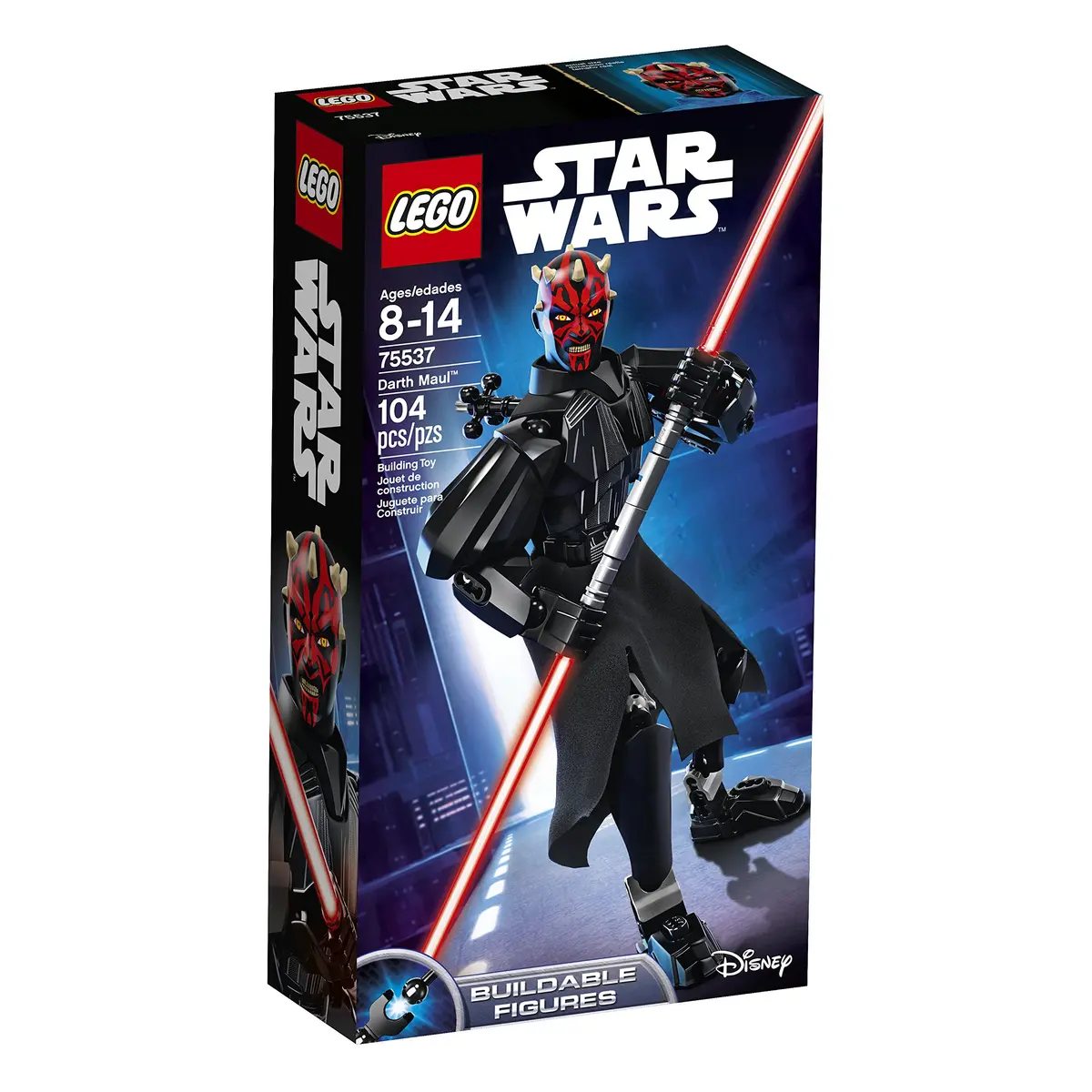 LEGO Star Wars Darth Maul 75537 Building Kit 104 Piece | Highly Posable, Compatible with All LEGO Sets - view 4