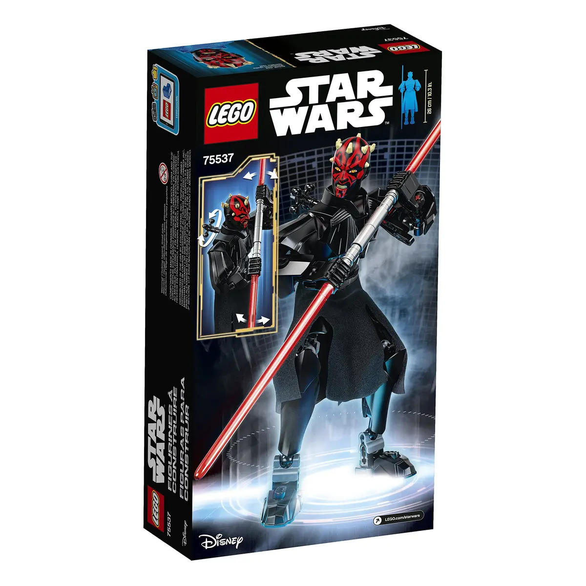 LEGO Star Wars Darth Maul 75537 Building Kit 104 Piece | Highly Posable, Compatible with All LEGO Sets - view 5