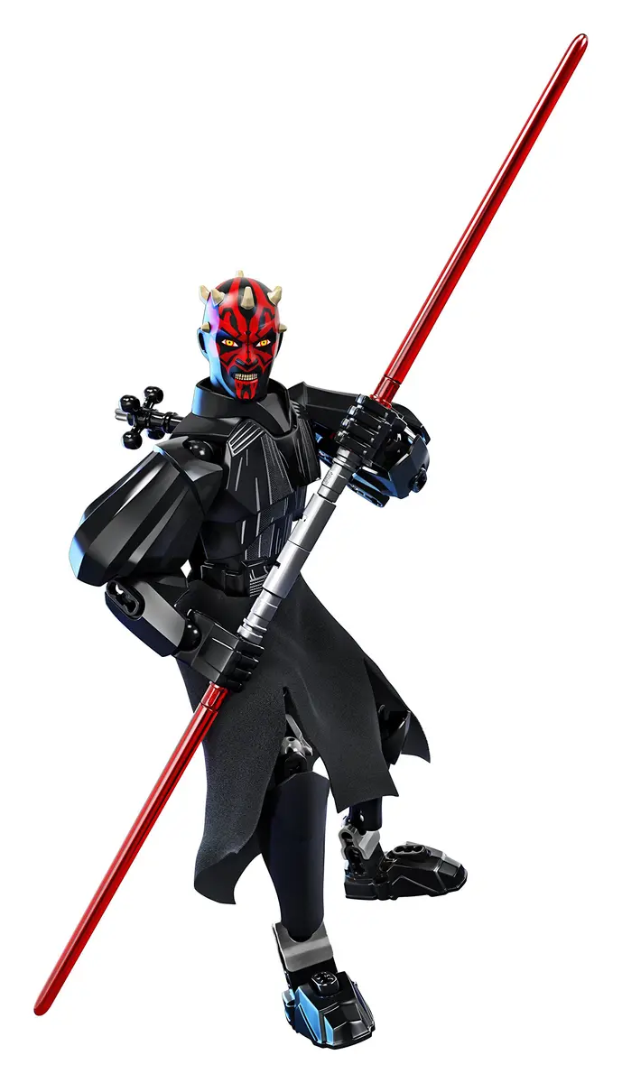 LEGO Star Wars Darth Maul 75537 Building Kit 104 Piece | Highly Posable, Compatible with All LEGO Sets - view 2