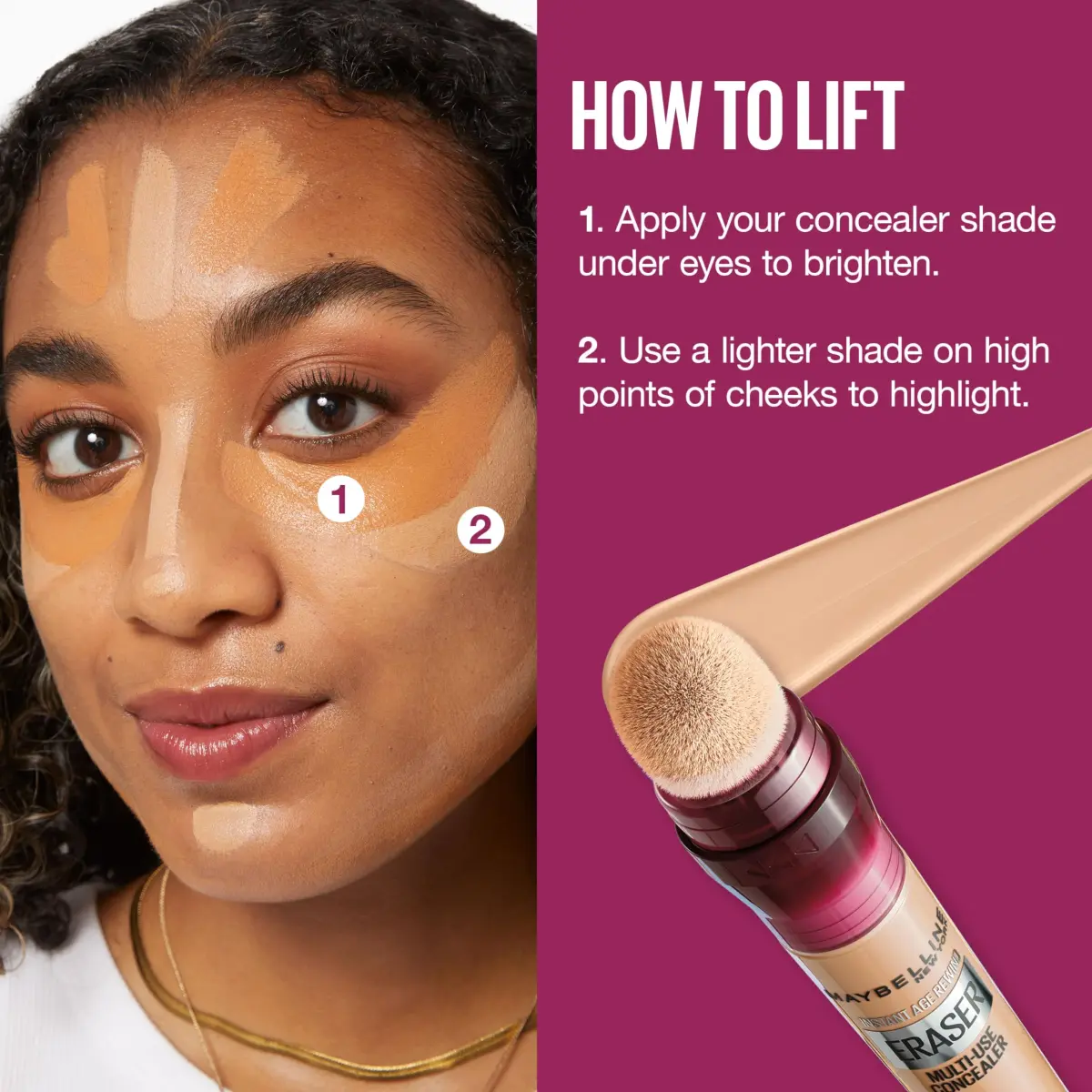 Maybelline Instant Age Rewind Eraser Dark Circles Concealer, 5ml (0.2 Fl Oz) (146) | Erase Dark Circles & Brighten Skin - view 7