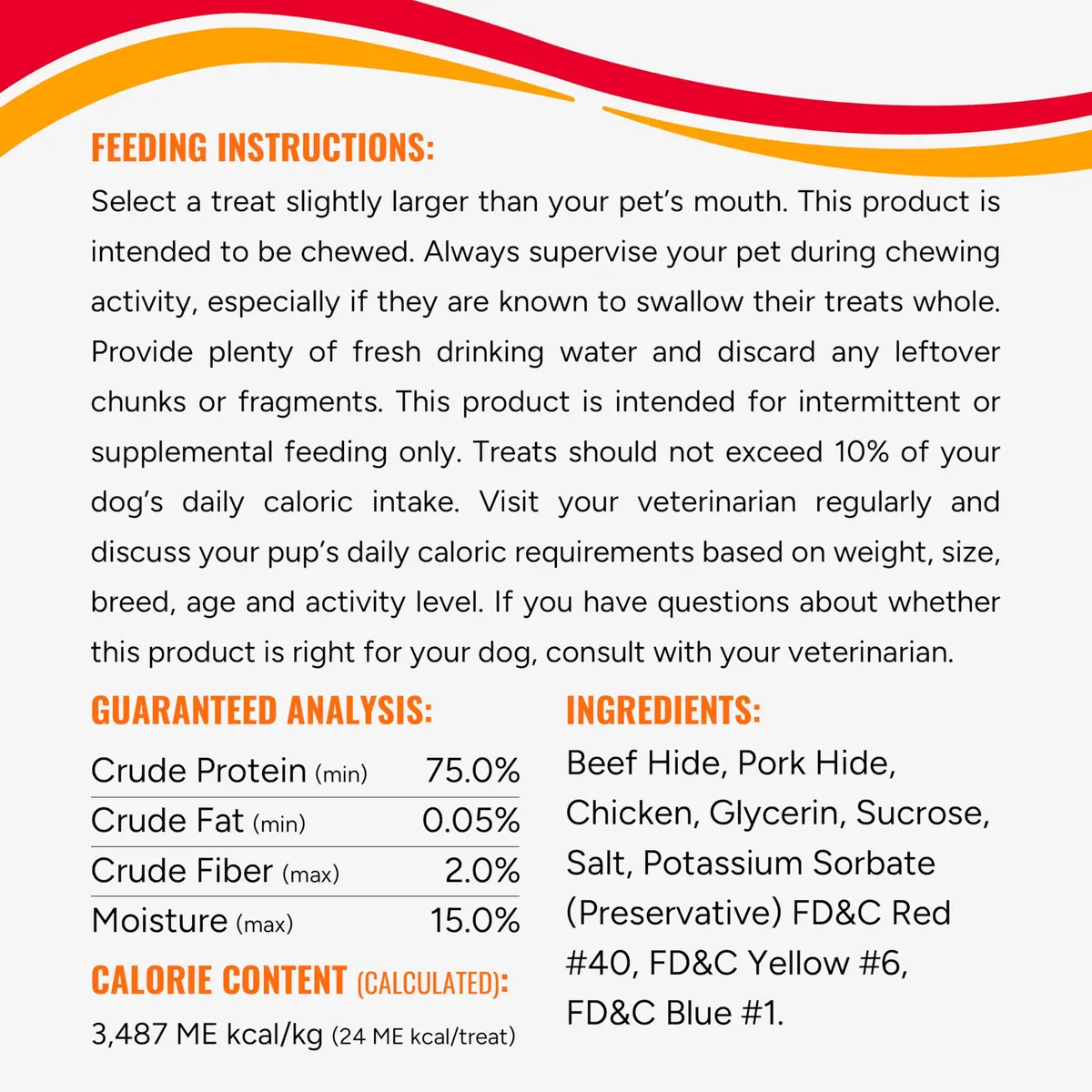 Good 'n' Fun Twists Long-Lasting Dog Treats 5.4 oz (7 Pack) | Real Protein & Tartar Control - view 4