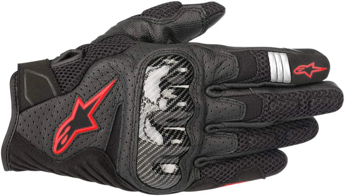 Alpinestars SMX 1 Air V2 Motorcycle Gloves Lightweight Ventilated Street Riding Comfort Enhanced Grip Protection - main product image