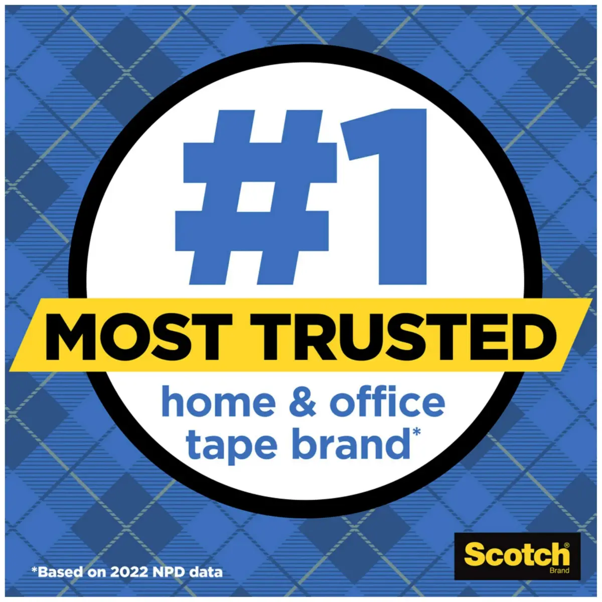 Scotch Wall-Safe Tape 2 Rolls | Sticks Securely, Removes Cleanly, Invisible, Photo Safe - view 3