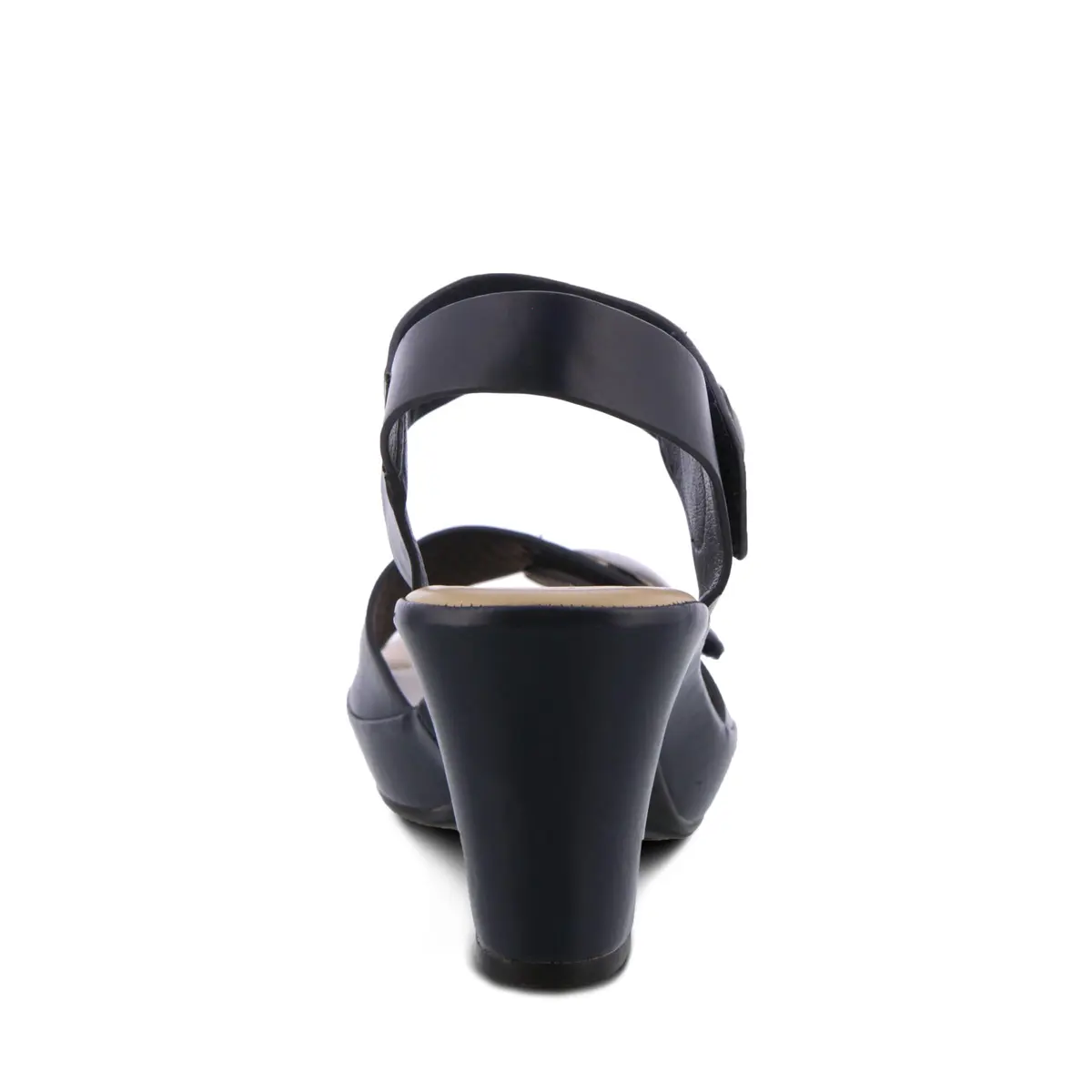 PATRIZIA Spring Step Dade Sandals for Women - Navy - EU 41 / US 9.5-10 | Casual Platform Slip-On with Hook & Loop - view 7