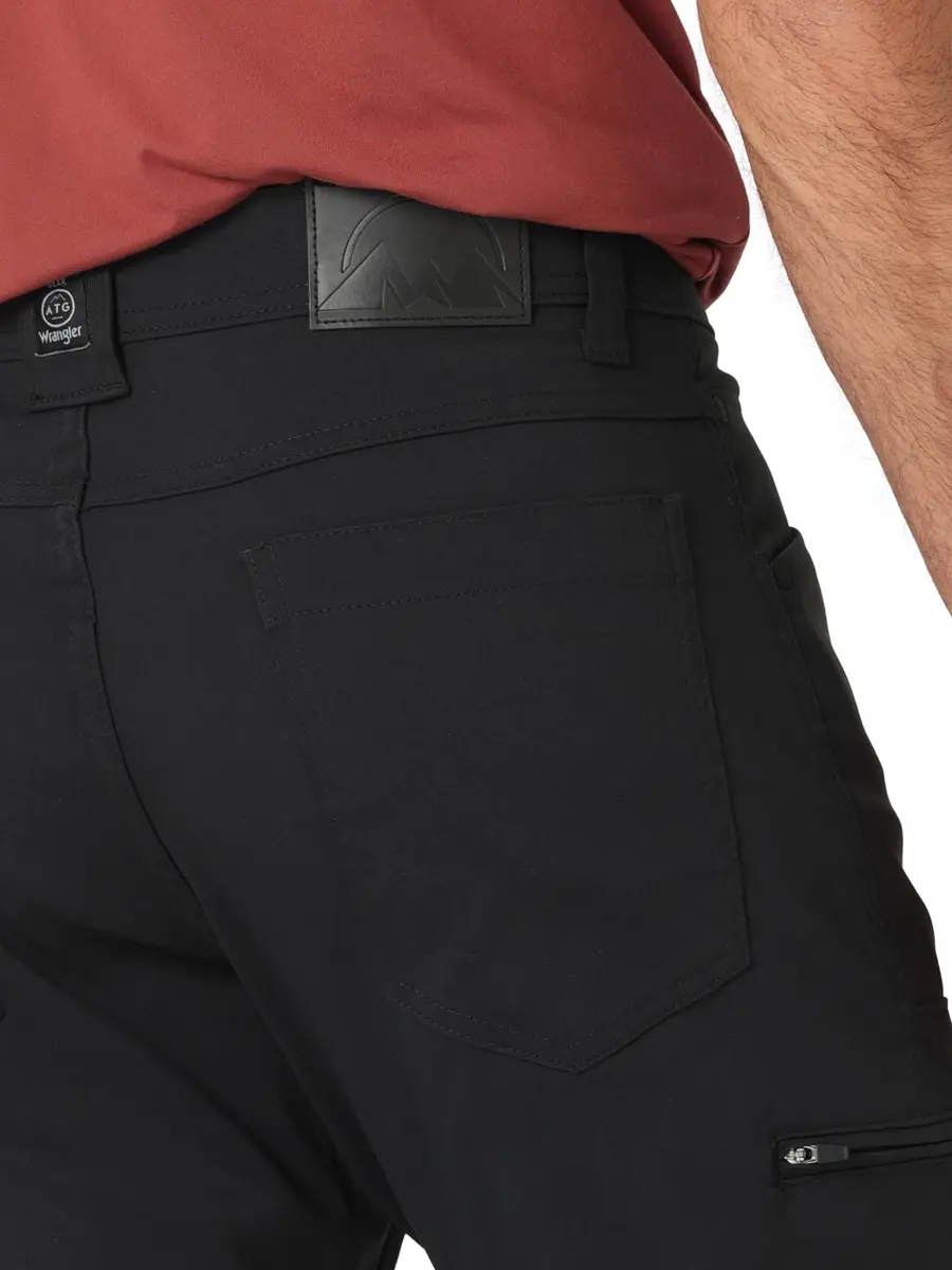 ATG by Wrangler Men's Cliffside Utility Synthetic Pant, Caviar, 36W x 30L | Water-Repellent, Stretch, UPF 30 - view 5