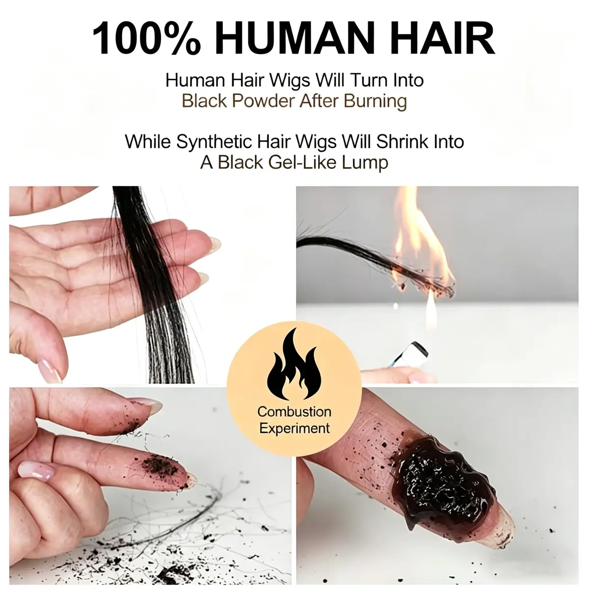 Angie Queen Human Hair Bundles Straight 16 Inch | 100% Unprocessed Brazilian Virgin Hair Extensions - view 7