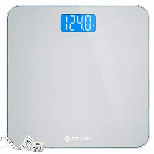 Etekcity Digital Bathroom Weight Scale with Backlight Display | Accurate High Precision Measurements - main product image