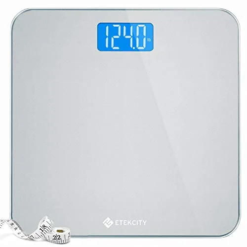 Etekcity Digital Bathroom Weight Scale with Backlight Display | Accurate High Precision Measurements - main product image