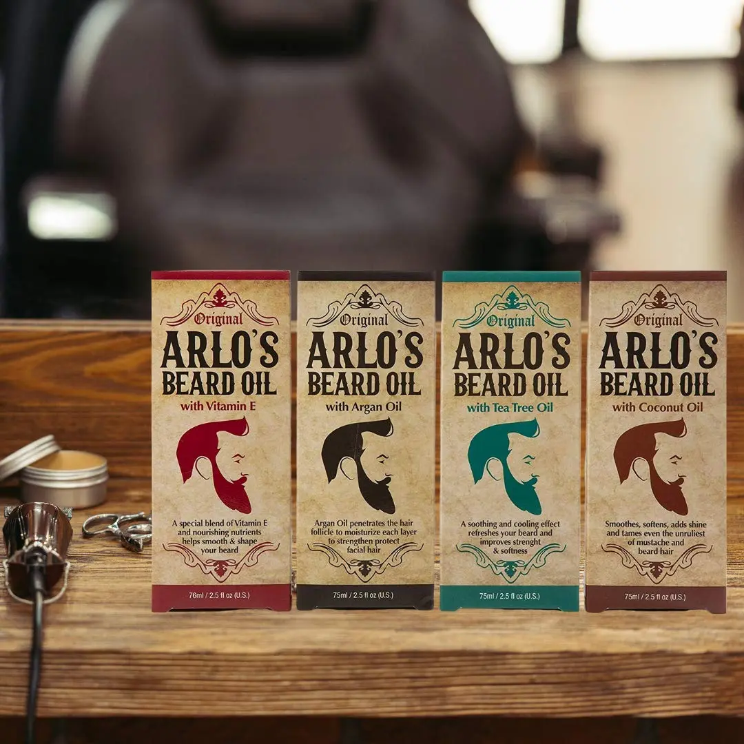 Arlo's Beard Oil with Vitamin E 2.5oz | Moisturizes & Conditions for Thick, Soft Beards - view 6