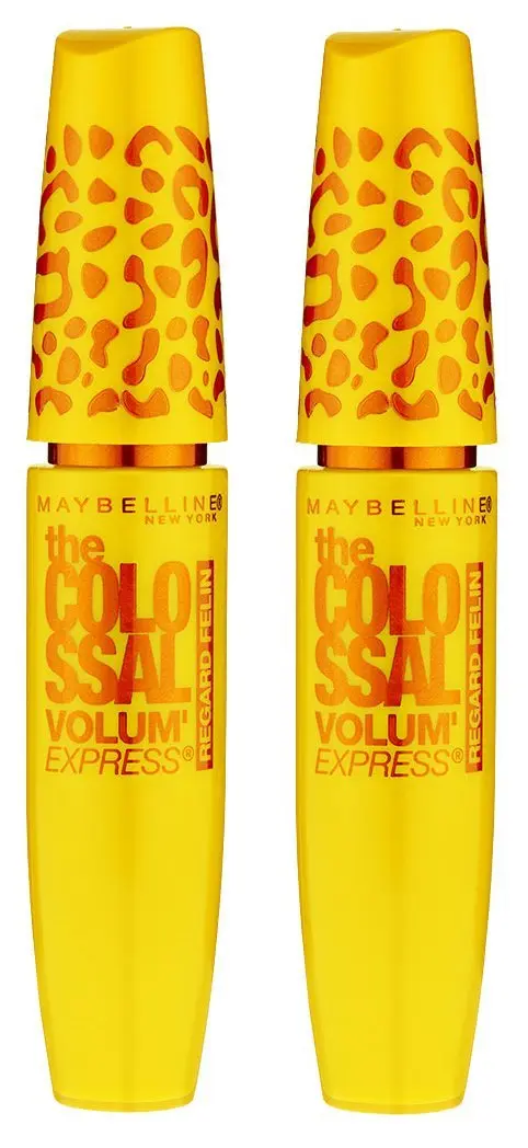 Maybelline Volum' Express The Colossal Cat Eyes Mascara, Glam Black, 2 Count (0.02 Fl Oz Total) | Ophthalmologist Tested - view 2