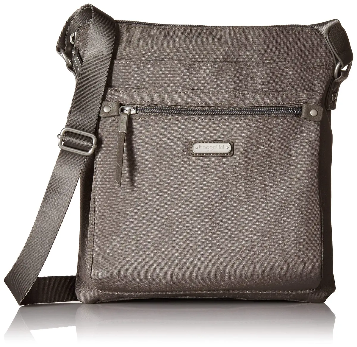 Baggallini Go Bagg with RFID Wristlet - Lightweight Travel Crossbody Bag for Women - main product image