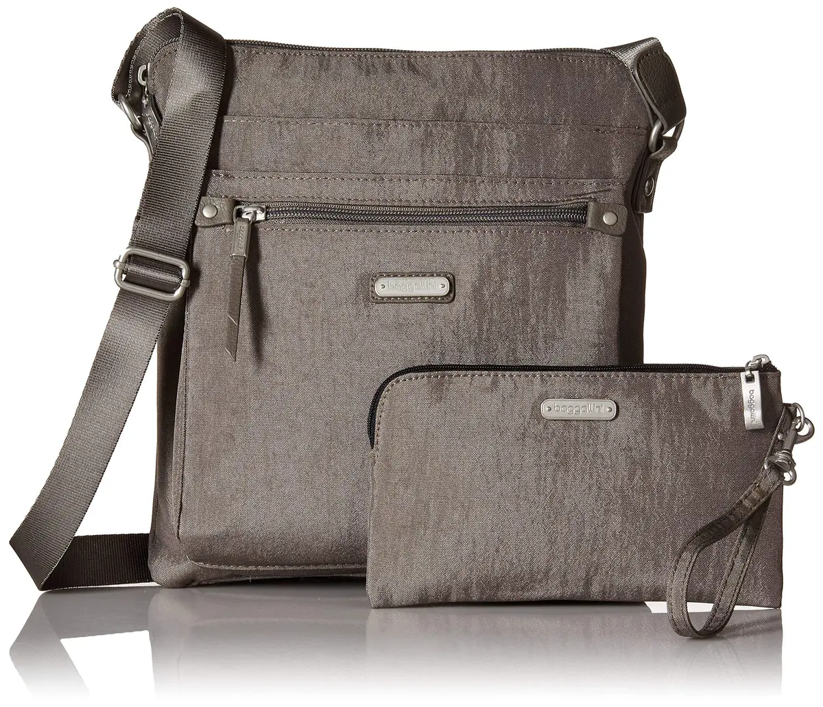 Baggallini Go Bagg with RFID Wristlet - Lightweight Travel Crossbody Bag for Women - view 8