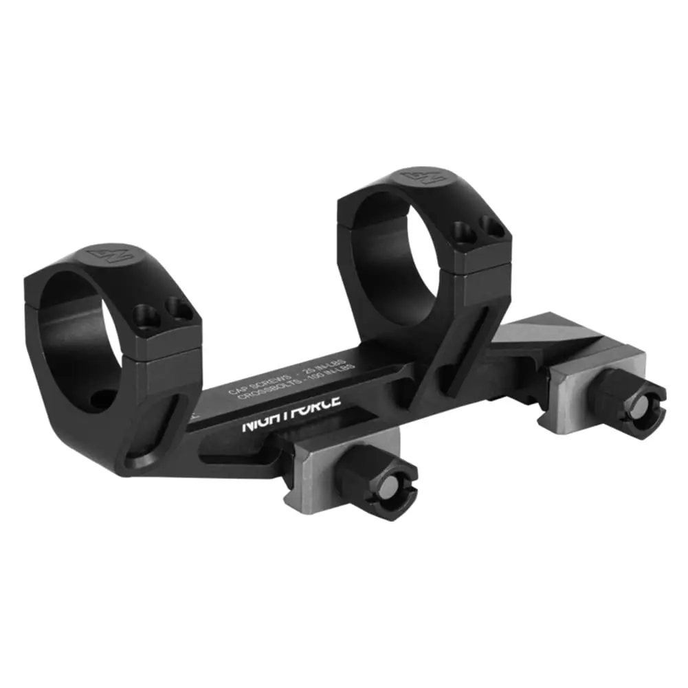 Nightforce UltraMount 30mm 1-Piece Scope Ring Mount | 0 MOA, 1.930" Height, Black, Aluminum/Steel/Titanium - view 3
