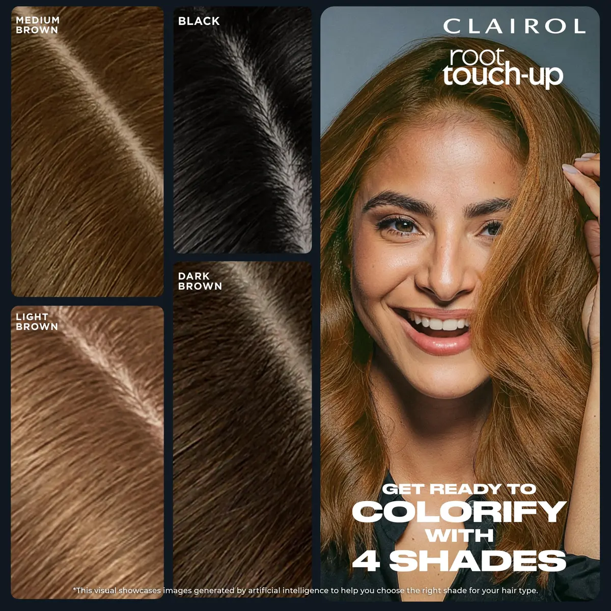 Clairol Root Touch-Up Powder Black | 0.07 oz (2 g) | Instant Gray Coverage for Roots & Brows - view 9