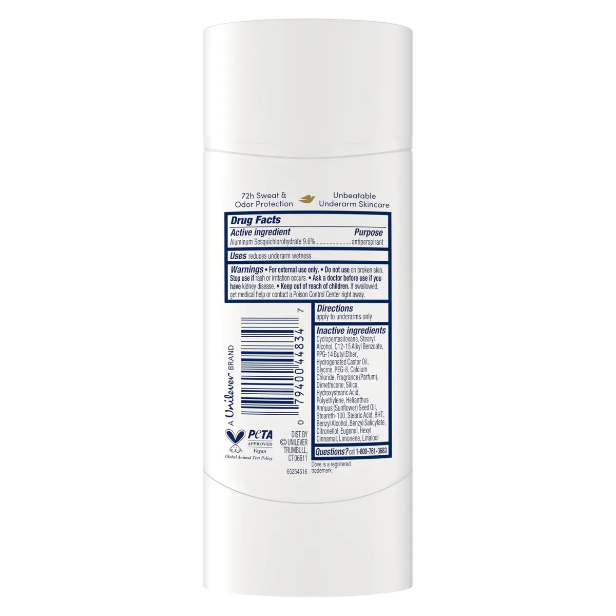 Dove Advanced Care Sheer Cool Invisible Antiperspirant Deodorant Stick 77ml (2.6 oz) | 72-Hour Sweat & Odor Protection - view 2