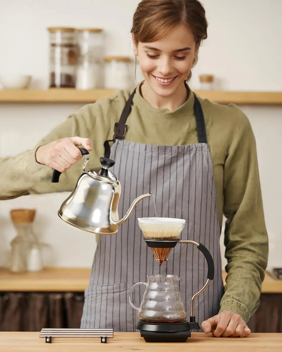 Chefbart Gooseneck Tea Kettle 800ml (28oz) | Precise Pour Over Coffee & Tea - view 7