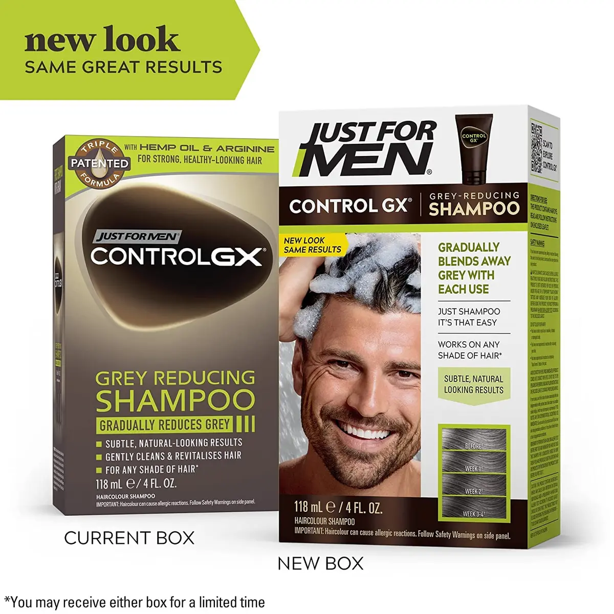 Just for Men Control GX Grey Reducing Shampoo Blonde & Medium Brown | Gradually reduces grey, natural look, 5 Fl Oz - view 11