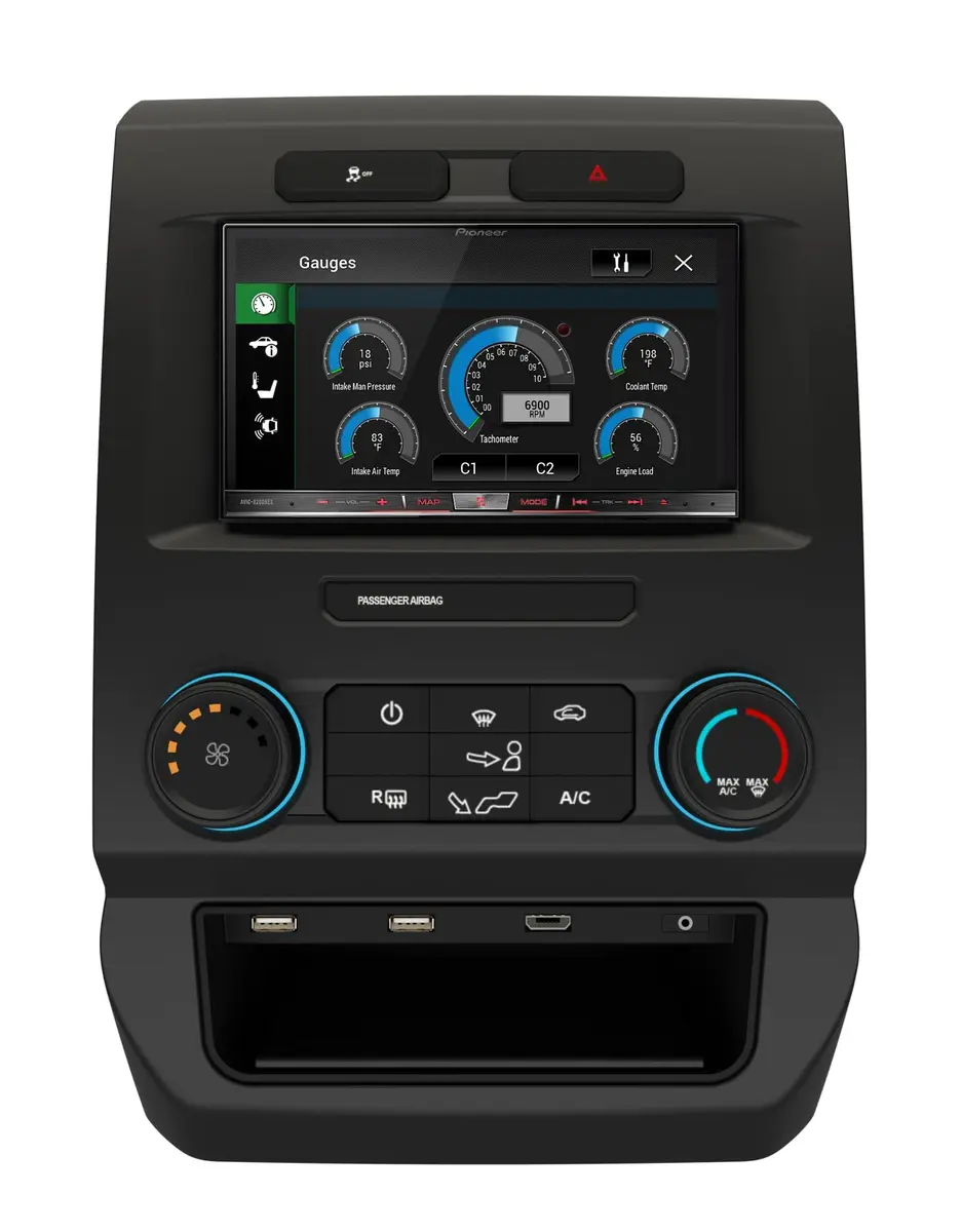 Maestro DASH KIT-FTR1 Dash Kit and T-Harness for Ford Trucks 4.3 inch Screen | Double-DIN Radio Install Kit - view 9