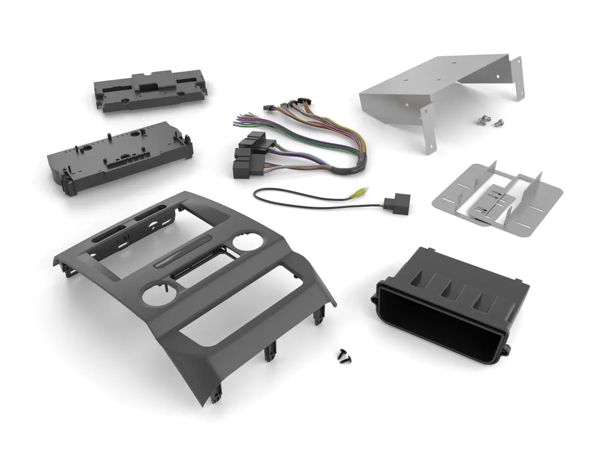 Maestro DASH KIT-FTR1 Dash Kit and T-Harness for Ford Trucks 4.3 inch Screen | Double-DIN Radio Install Kit - view 3