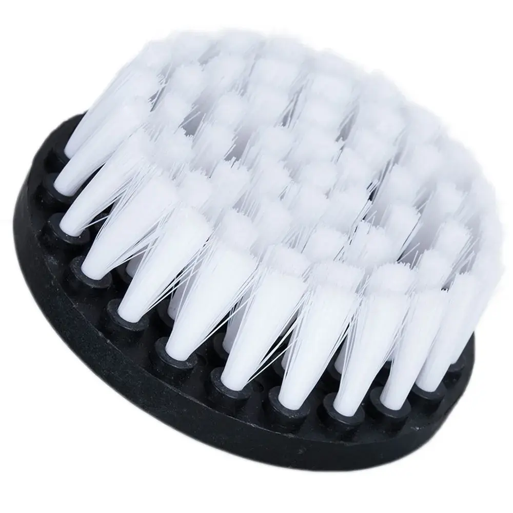 HIFROM 4-inch Soft Bristle Drill Brush Attachment | Cleans Carpets, Upholstery, Leather & Glass - view 5