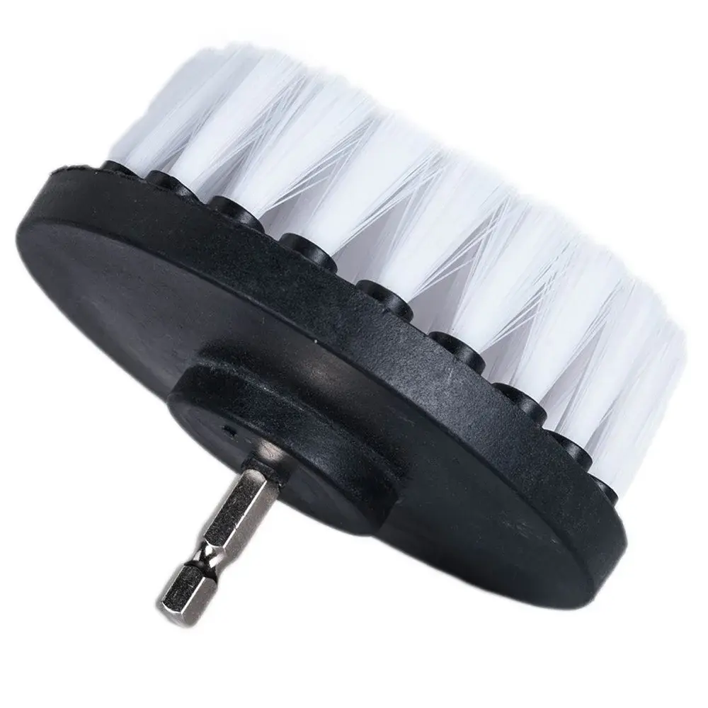HIFROM 4-inch Soft Bristle Drill Brush Attachment | Cleans Carpets, Upholstery, Leather & Glass - view 6