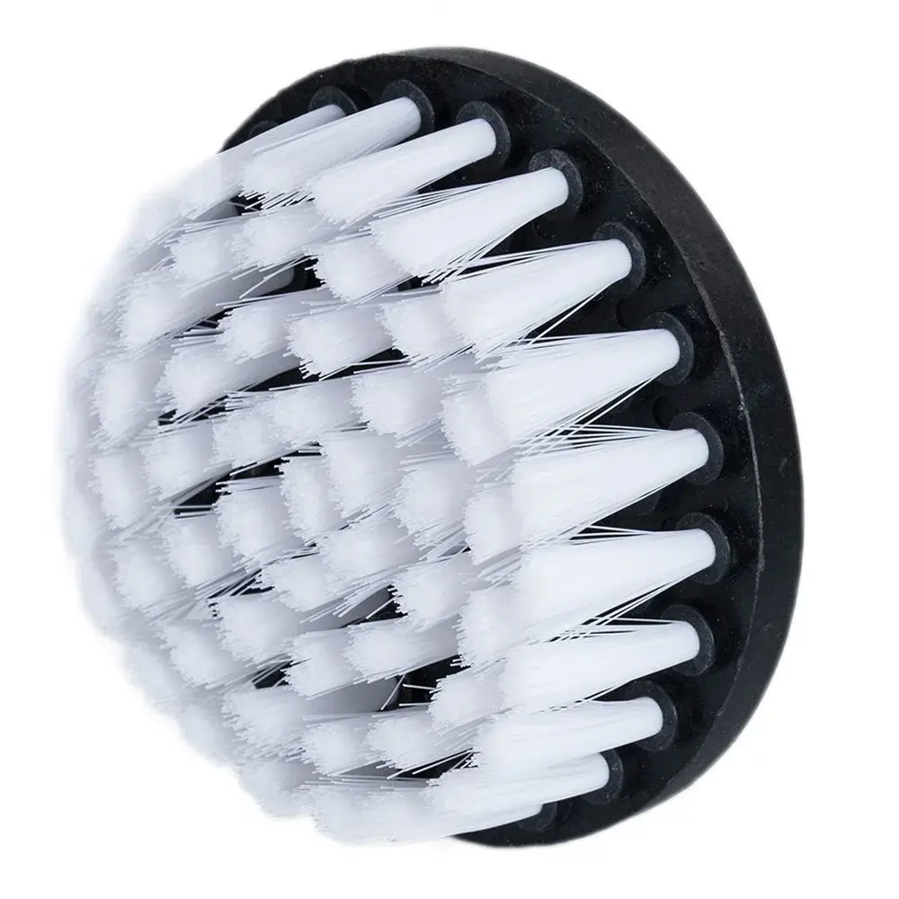 HIFROM 4-inch Soft Bristle Drill Brush Attachment | Cleans Carpets, Upholstery, Leather & Glass - view 4