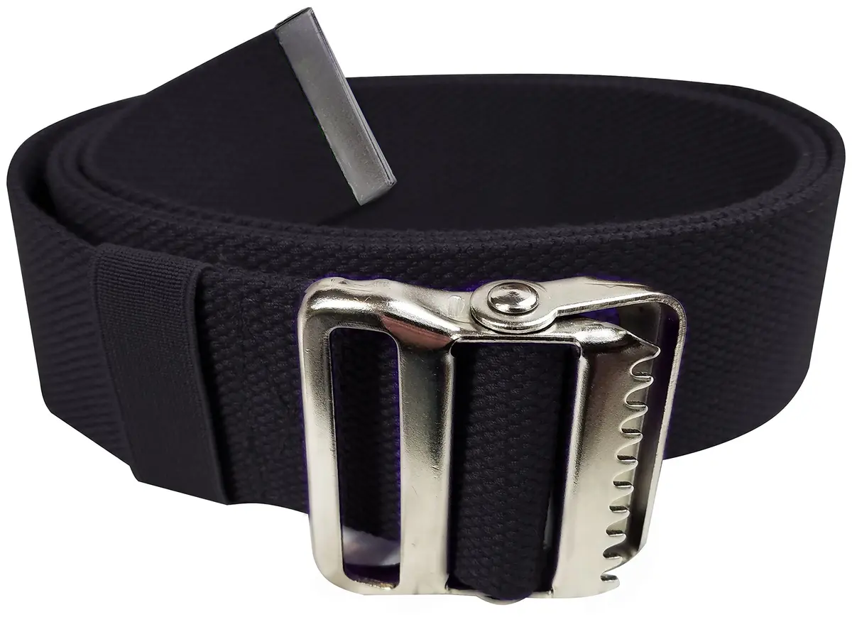 LiftAid Black Transfer and Gait Belt 152 cm (60 Inch) with Metal Buckle and Loop | Walking, Standing and Transfer Assist Aid for Seniors - view 6