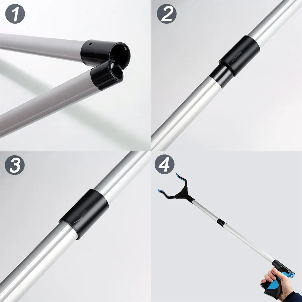 ZAYAD Reacher Grabber Tool 45cm (17.7") | Foldable Litter Picker with Rotating Head for Easy Grabbing - view 6