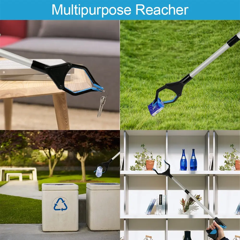 ZAYAD Reacher Grabber Tool 45cm (17.7") | Foldable Litter Picker with Rotating Head for Easy Grabbing - view 2