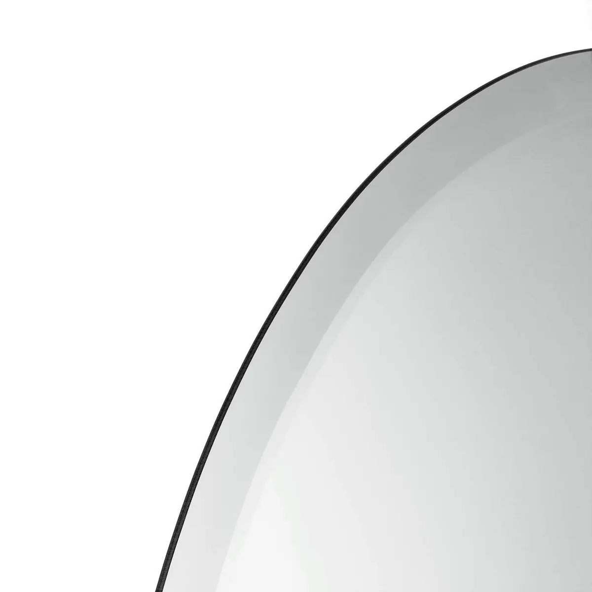 The Better Bevel Frameless Round Circle Mirror 24" x 24" | Beveled Edge Bathroom Wall Mirror - view 9