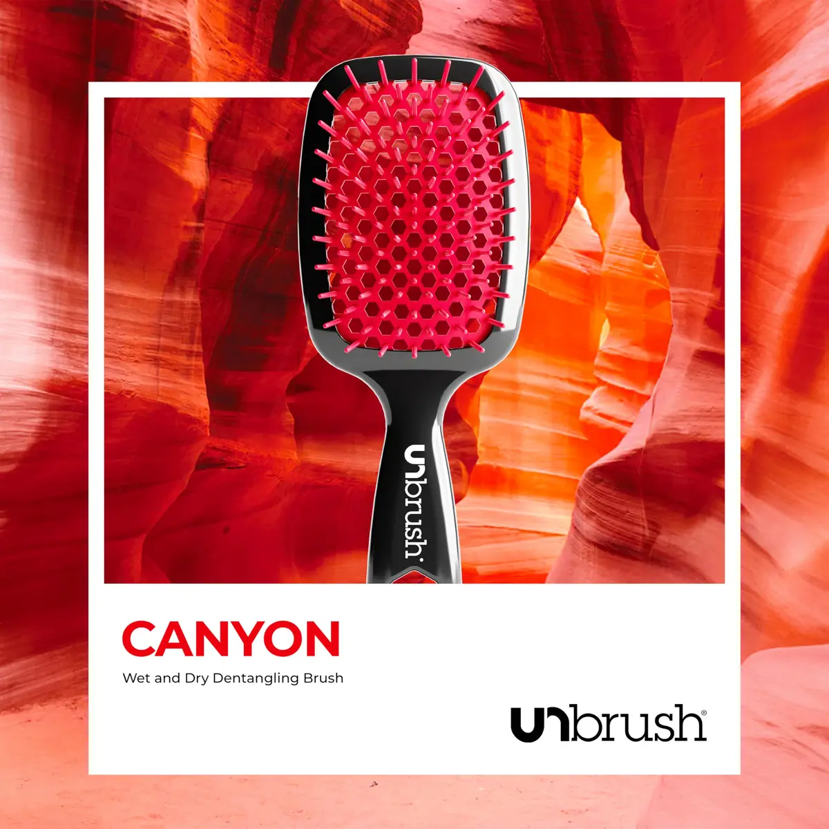 FHI Heat UNbrush Detangling Brush for Wet & Dry Hair | Anti-Static, Lightweight, All Hair Types - view 6