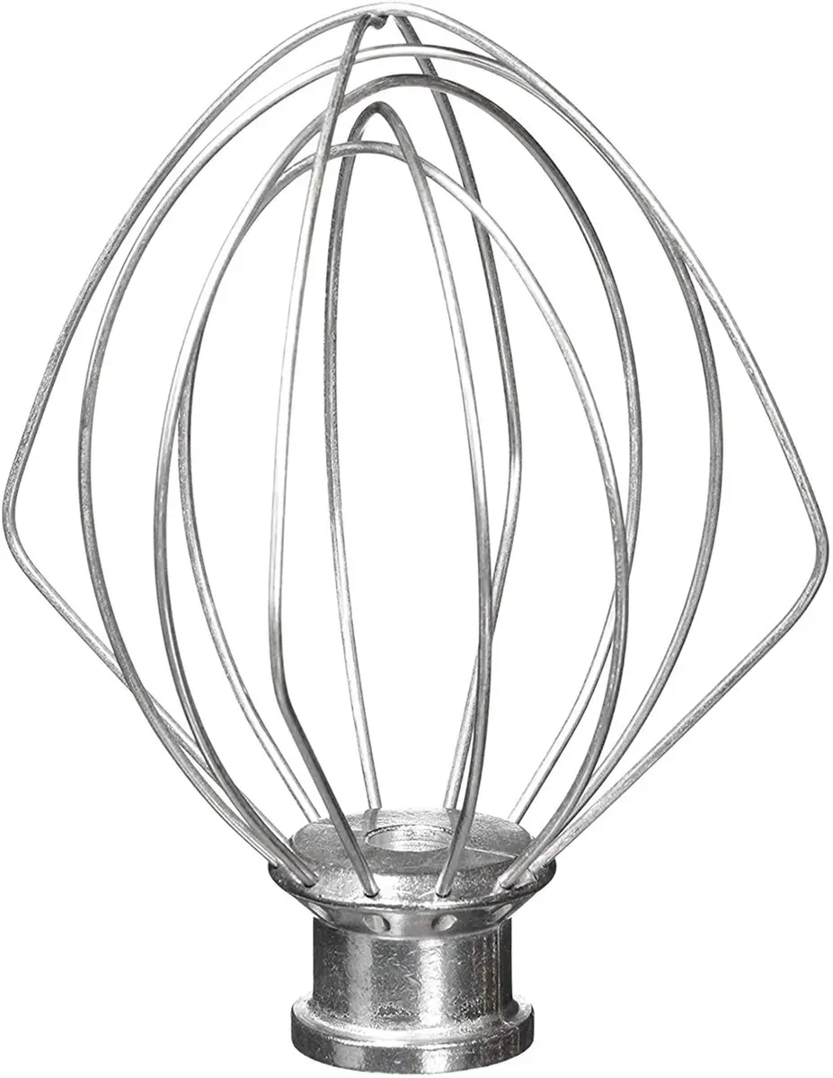 TIZZE 6-Wire Whisk Attachment for KitchenAid Tilt-Head Mixers 4.5QT/5QT | Aluminum Head with Stainless Steel Wires - main product image
