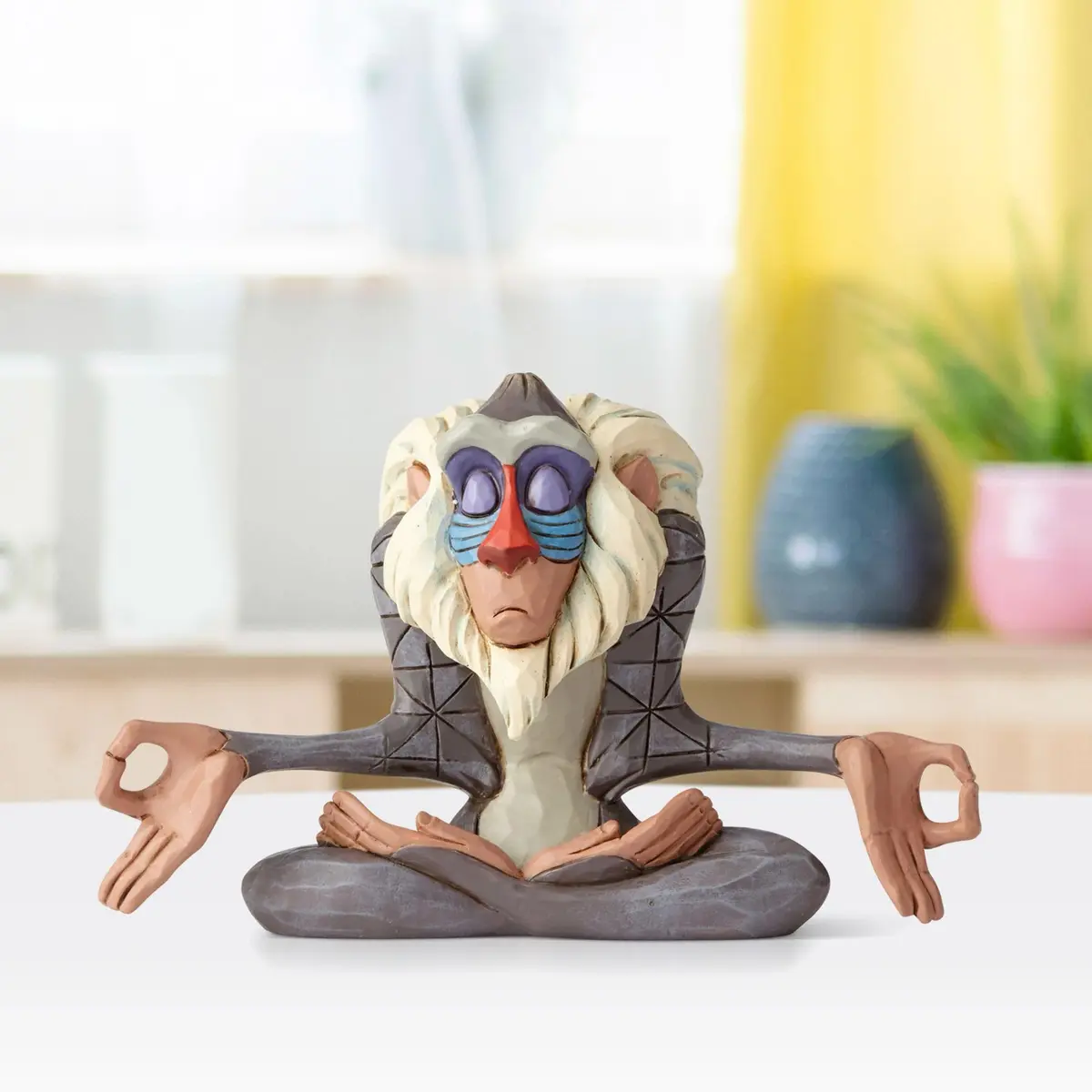 Enesco Disney Traditions Rafiki Figurine 3.1 Inch Multicolor | Folk Art Disney Collectible - view 2